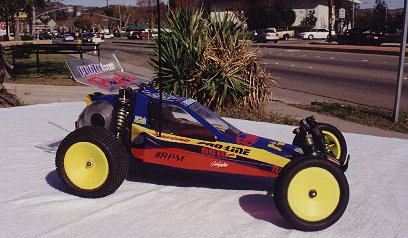 Side view of my RC10B2