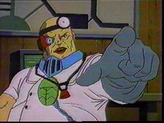 Scarab, the heavyweight champion of all hamfisted villans