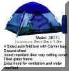 tent and outdoor shelters  auot fold.