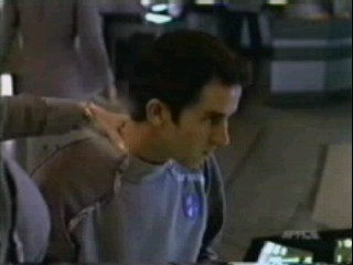 Alien energy transferred a second time, from Janey to crewman