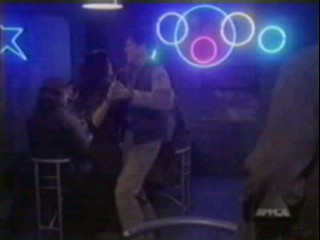 Dureena and Trace dancing