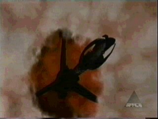 The Excalibur emerging out of Hyperspace at the Well