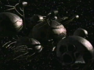 Full view of the alien ghost ship