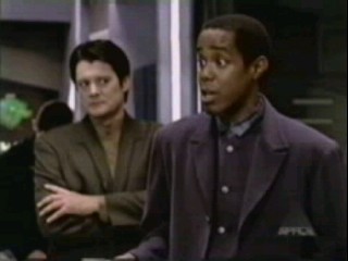 Two obnoxious visitors onboard: Mr Welles and Kevin Sprach