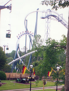 Alpengeist in a verticle loop