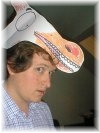 Simon M. Clabby in a fetching Caulkicephalus hat!