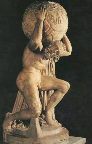 Atlas holds the world