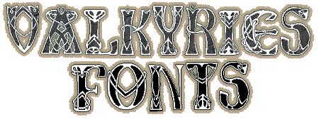 Valkyrie's Fonts