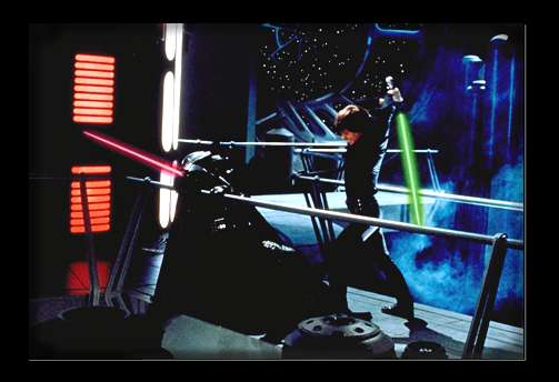 Luke defeats Vader