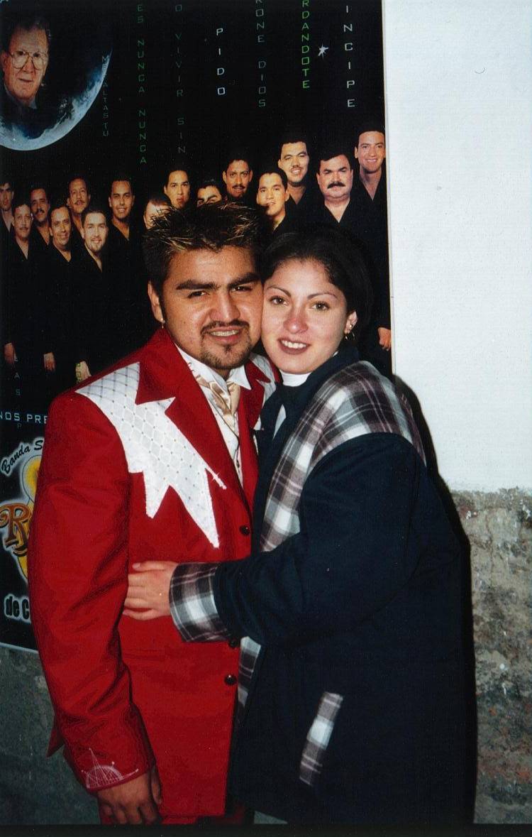 Norma y Luis Antonio en la presentacion del Lo mejor de mi vida