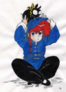 Ranma and P-Chan