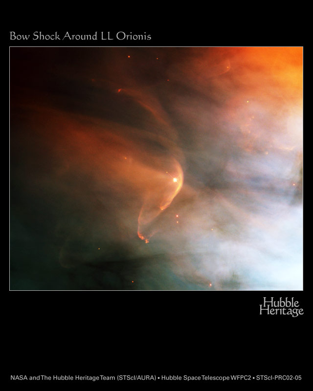 A Bow Shock near a young star