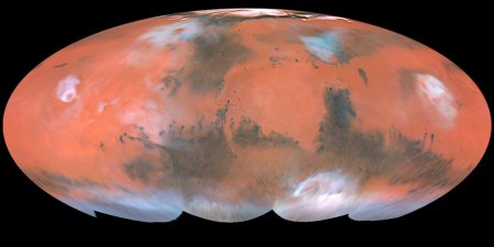 global map of Mars