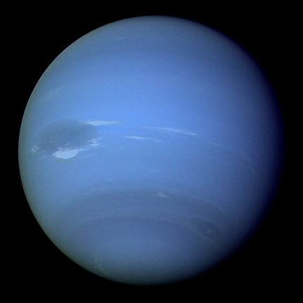 The blue planet Neptune