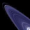 Uranus rings b/w