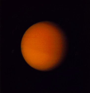 Titan a moon of planet Saturn
