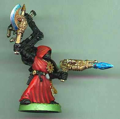 Painted Tech Priest Engineer model