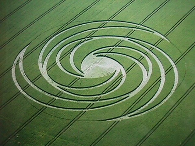 Hackpen Hill, Wiltshire, England - July 4, 1999  Colin Andrews, CPR International
