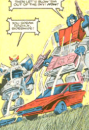 Sideswipe - Comic