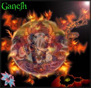 Burning Sun Ganesh