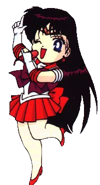 Chibi Sailor Mars Singing