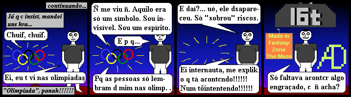 Esta tira chegou atrasada c/ 4 dias d antecedncia