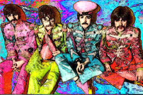 [Picture of the Beatles, 1967.]