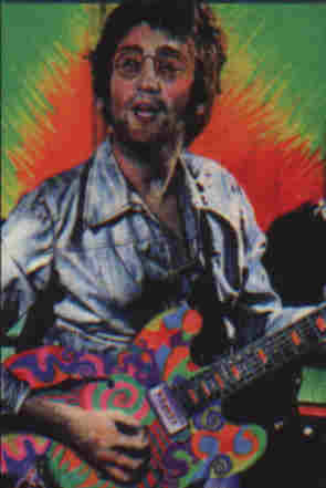 [Art:Lennon during 'Imagine' recording]