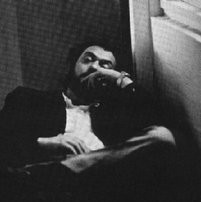 The Maestro during Clockwork filming