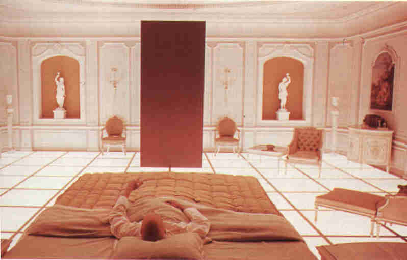 [Bowman's trip thru infinity. Click here for image gallery]
