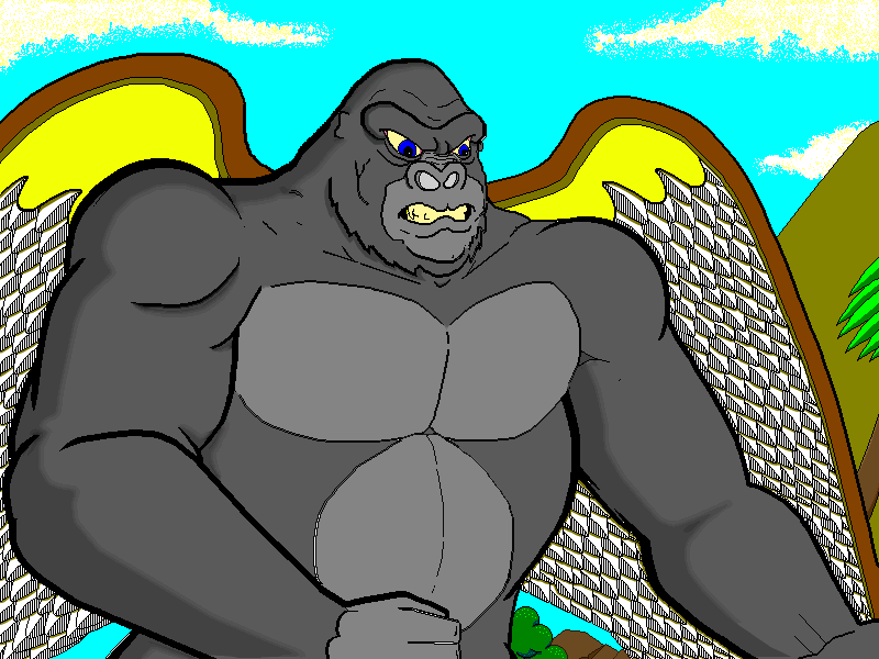 Odo, the Giant Flying Gorilla!