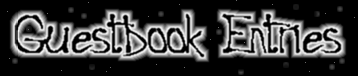 guestbook entries