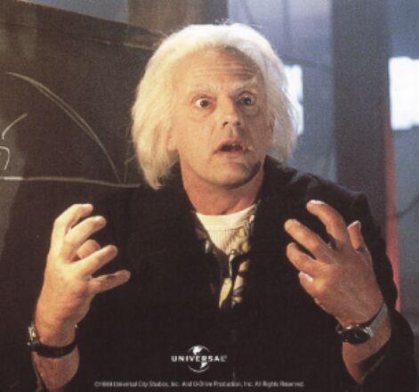 Doc explicando o 1985 alternattivo