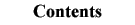 Contents