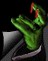 [beaconing finger]
