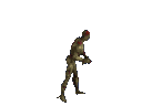 [attacking zombie]