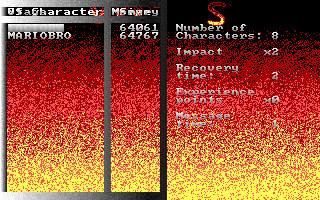 Stage select screenshot