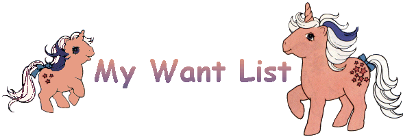 My Want List