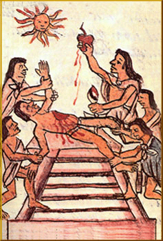 sacificios humanos