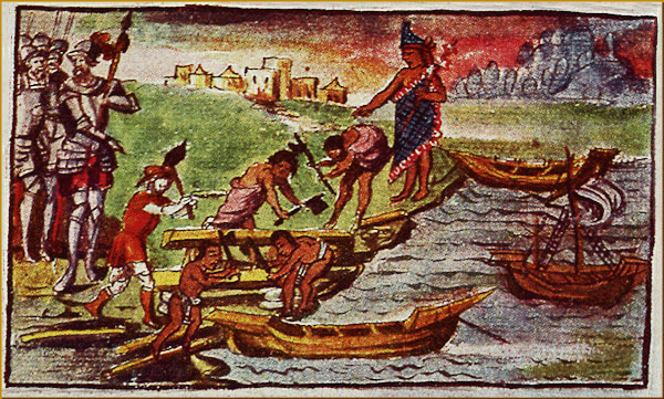 mexicas sembrando