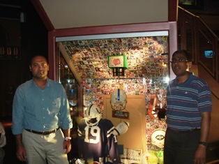 With Fakhrulla Babar from Canada