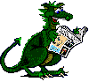 the reading dragon