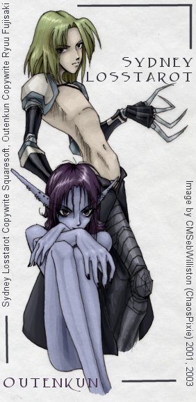 Sydney Losstarot and Outenkun.