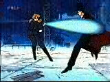 Throwing a Fire Ball at Tuxedo Kamen!!