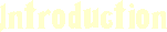Introduction