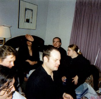 Firesign, Kiki, V.Dentata, Nim, Jabberwocky (waving) and NyteKat