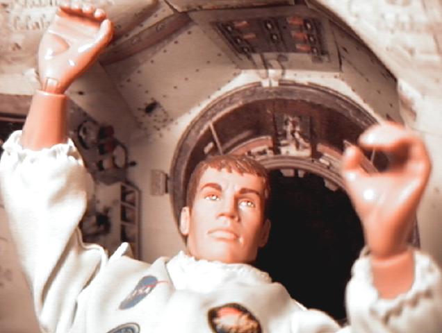 Access to the Aquarius Lunar Module is Through This Hatch