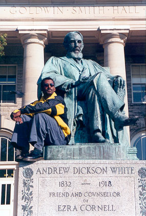 Picture of me on a monument.