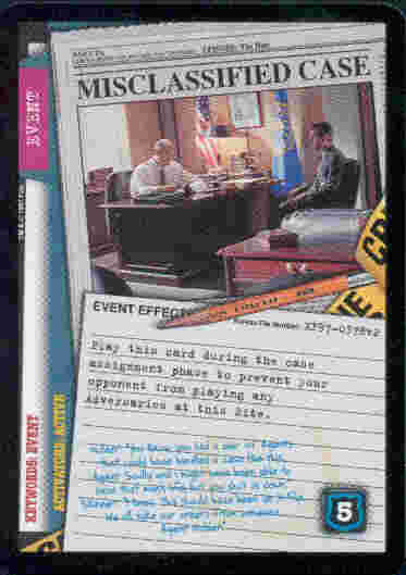 Misclassified Case