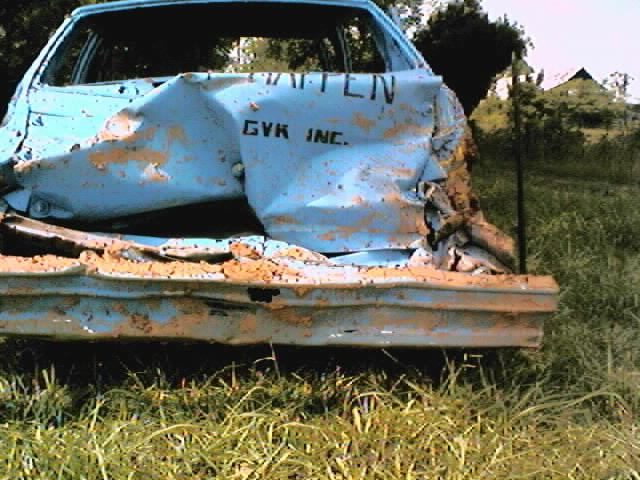 Fucked up trunk!